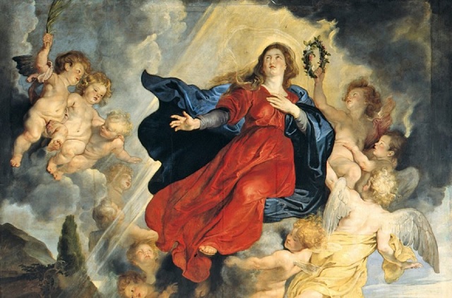 Obraz przedstawiający Wniebowzięcie Najświętszej Maryi Panny